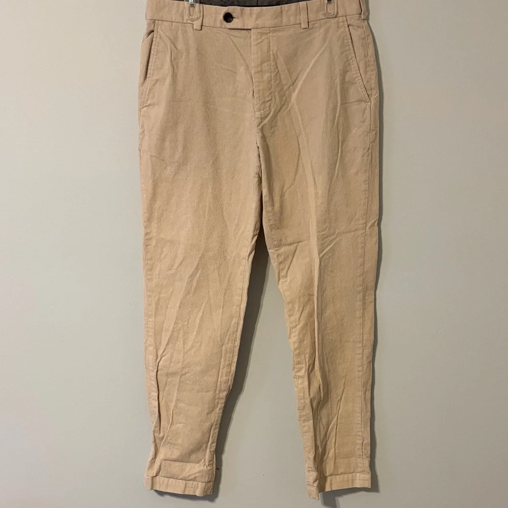 Brooks Brothers Beige Corduroy Chinos for Men - Picture 2 of 12
